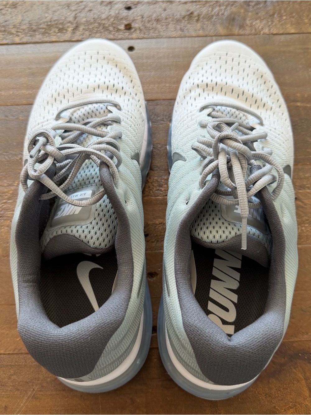 Nike Air Max Men’s Running Shoes - Light Gray - Picture 4 of 7